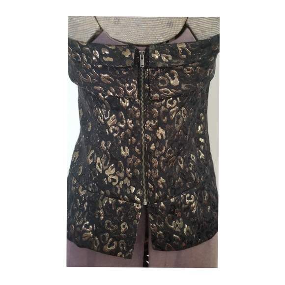 Moda International leopard print corset top - Picture 4 of 7